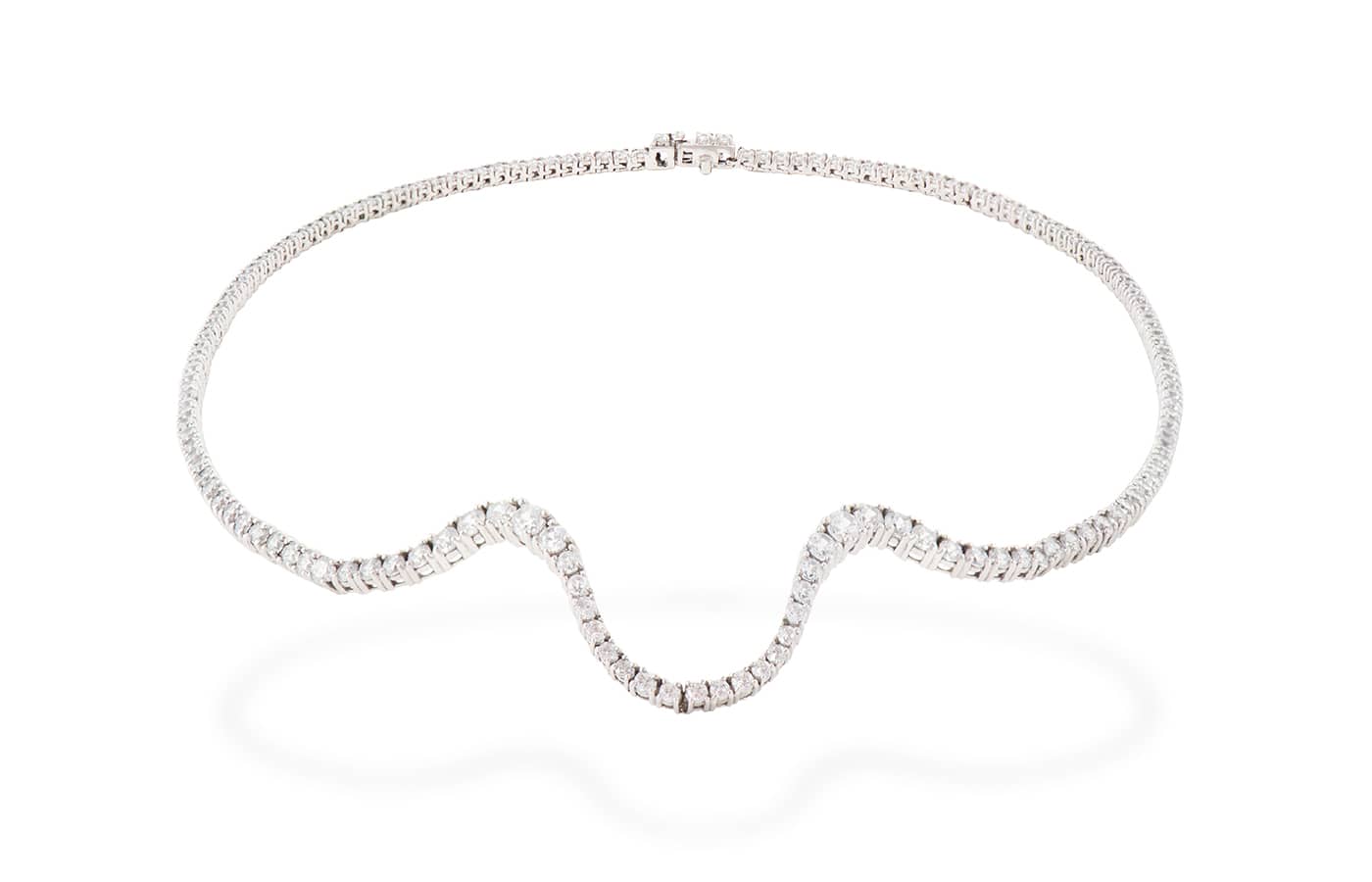  MARIE MAS Luminous Lines Radiant choker in diamond