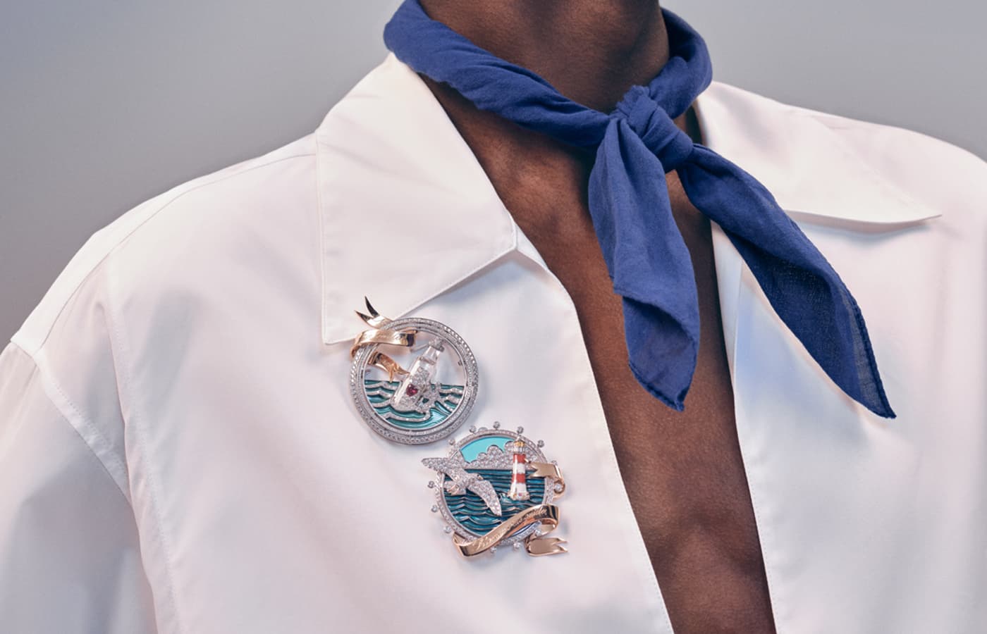 Chaumet Encres Brooches from the Ondes et Merveilles High Jewellery collection 