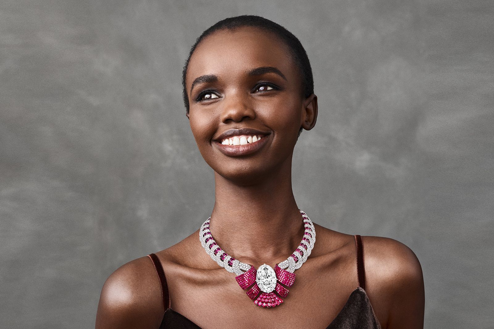 Van Cleef & Arpels ruby and diamond necklace from the Legend of Diamonds High Jewellery collection