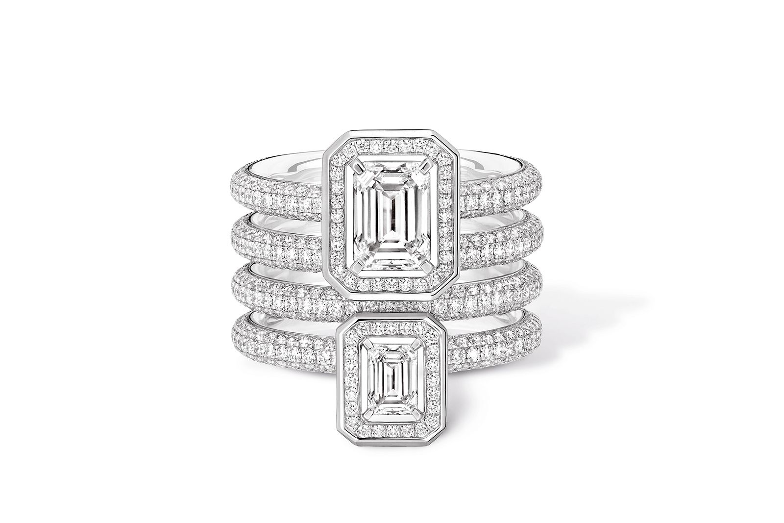  Messika white gold and diamond Divine Enigma ring from the Beyond the Light High Jewellery collection