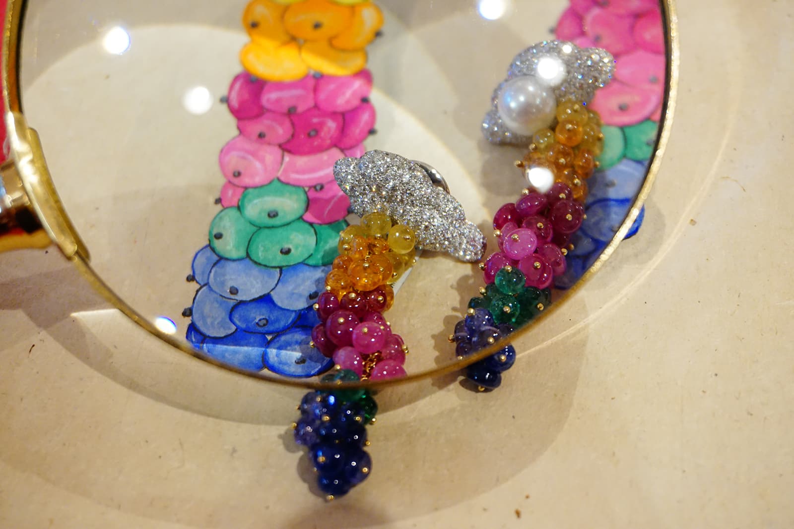 K&Co Iridiana earrings from the Valtameri High Jewellery collection