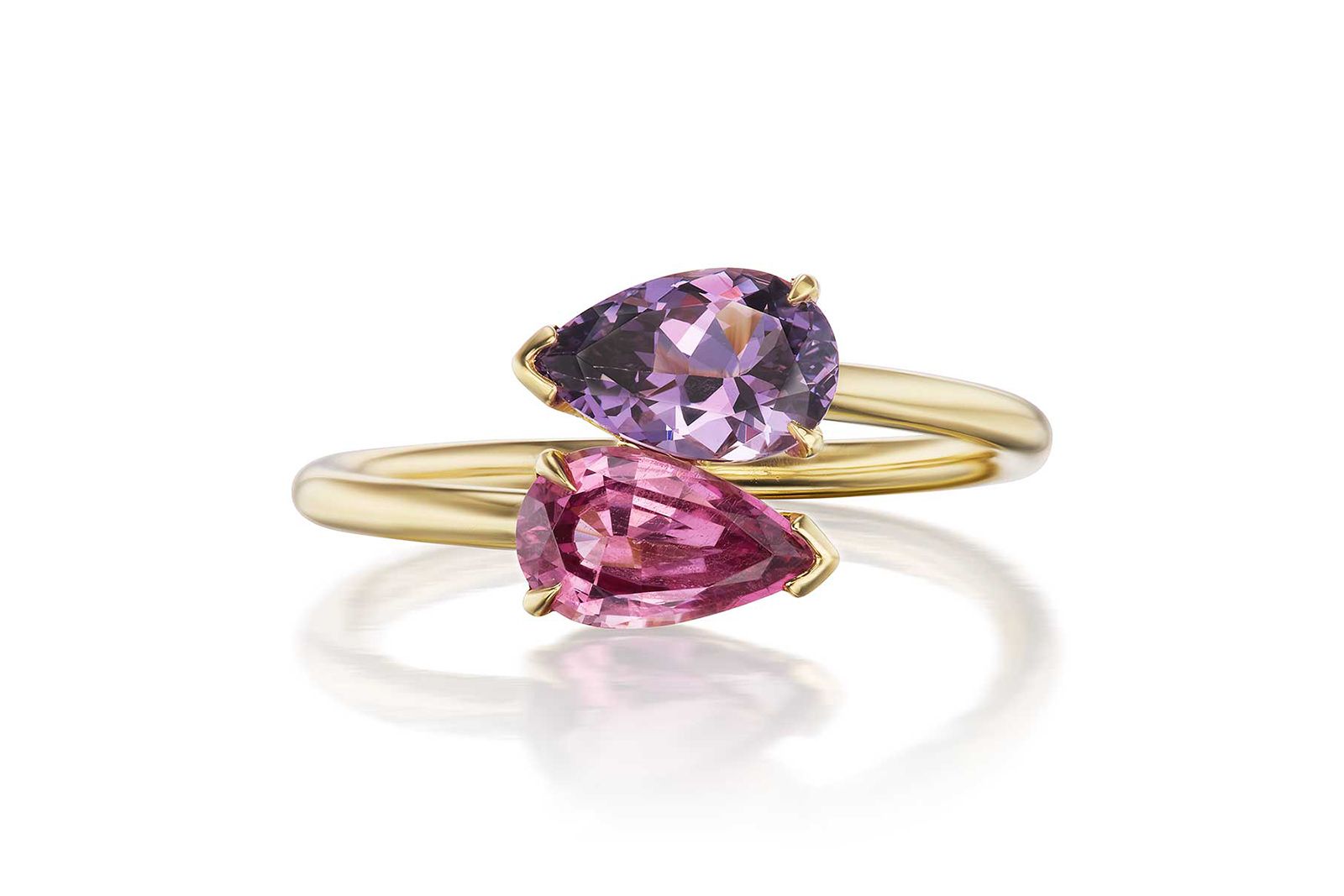  Greenwich St. Jewelers sapphire Toi & Moi ring