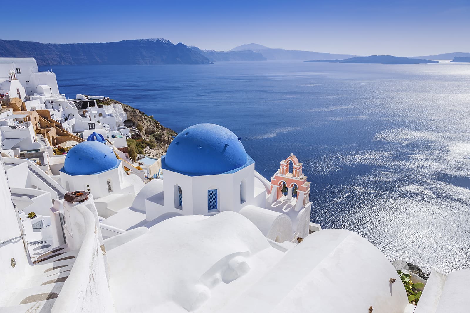  Inspirational photo of the town of Santorini