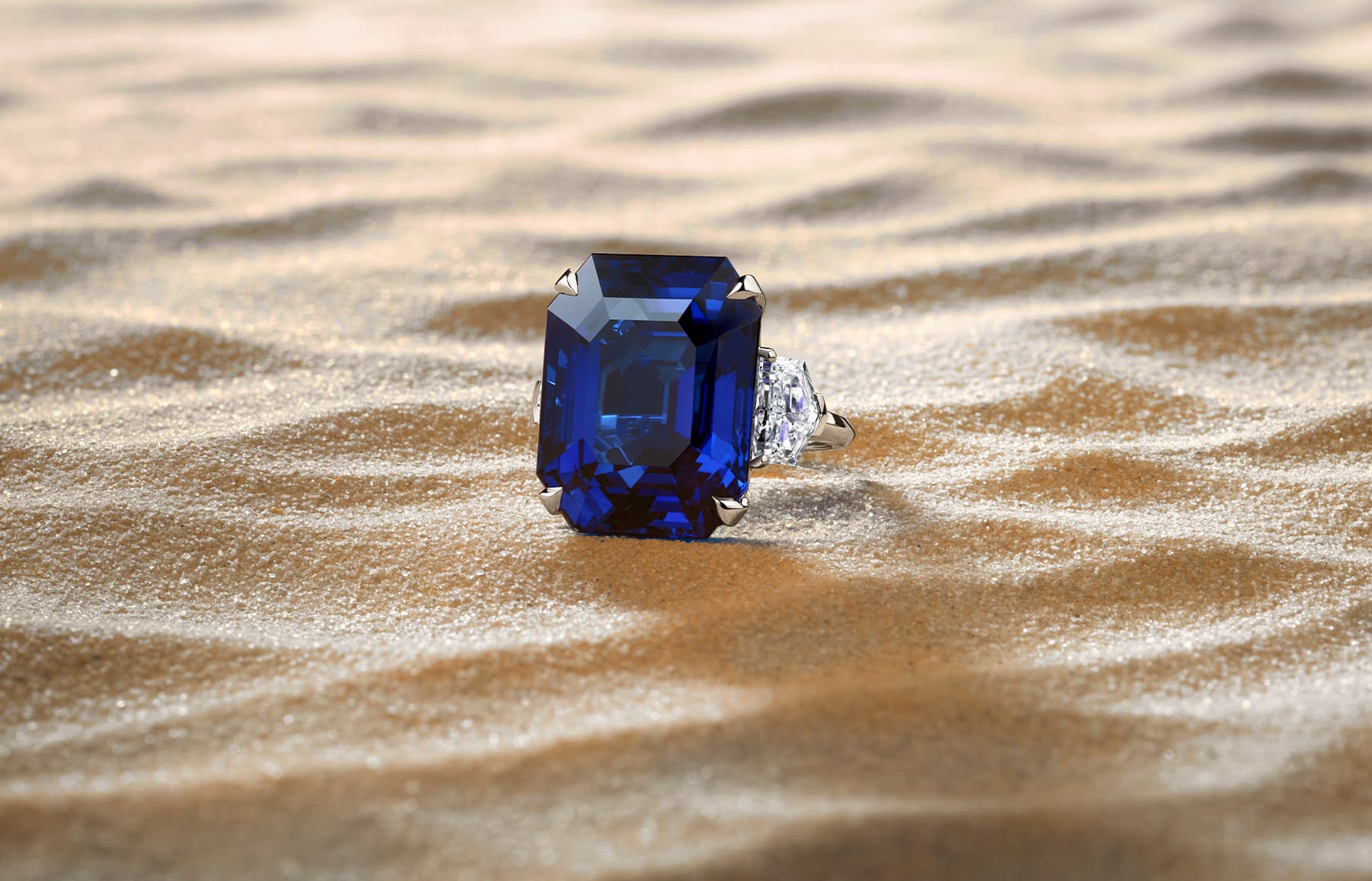 Graff sapphire ring