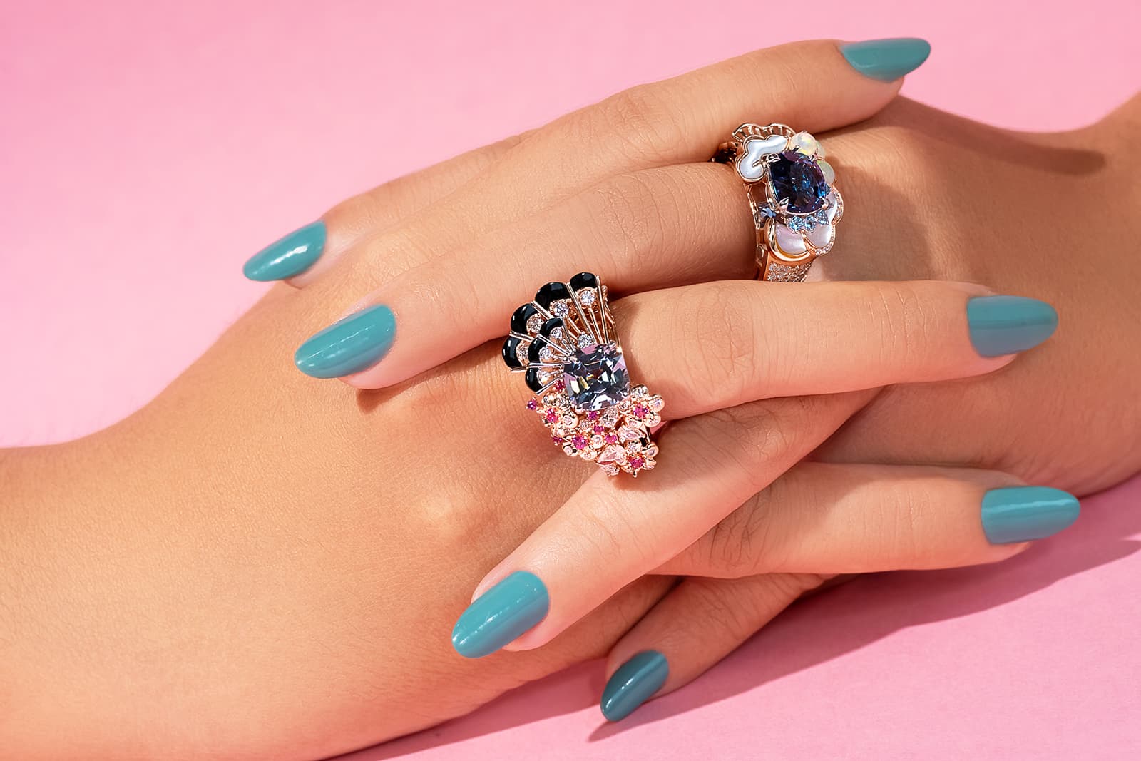  MADLY oriental style cocktail rings