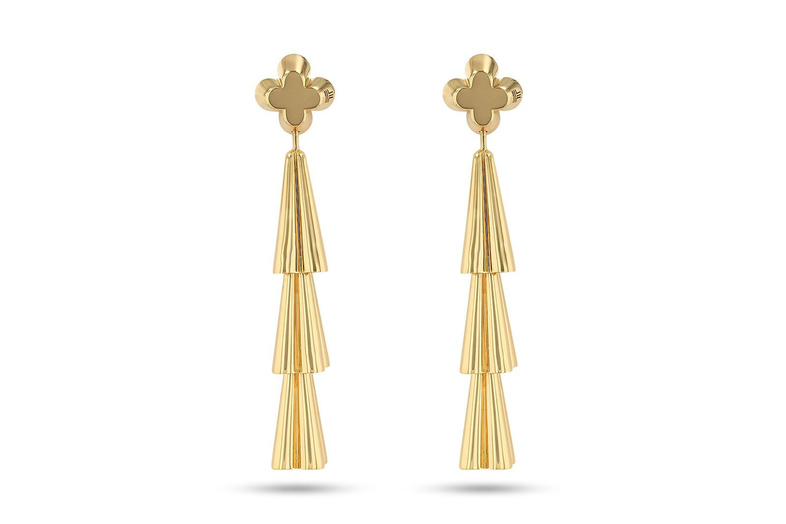  TOKTAM Rumi earrings in 18k yellow gold