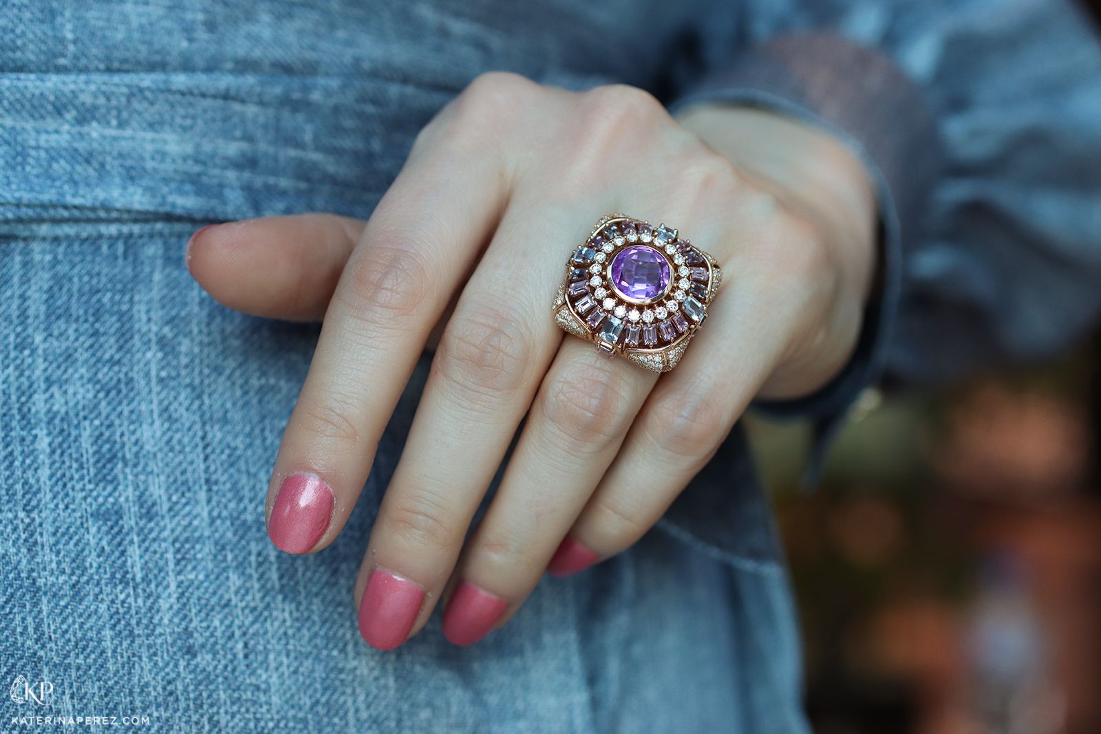 TOKTAM Qajar ring from the Majestic collection