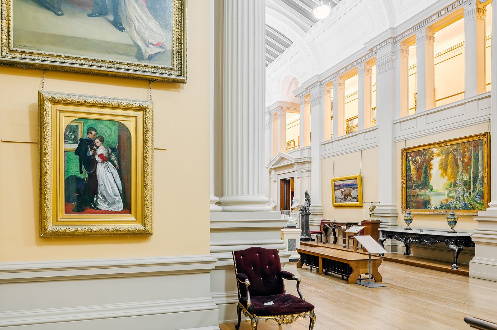 Image of the Lady Lever Gallery interior