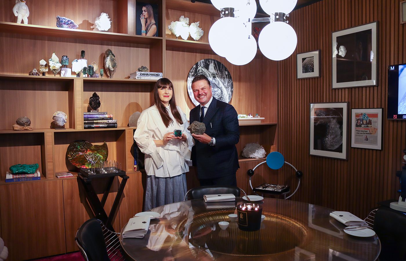 Katerina Perez and Jochen Leën at La Butte aux Bois Hotel