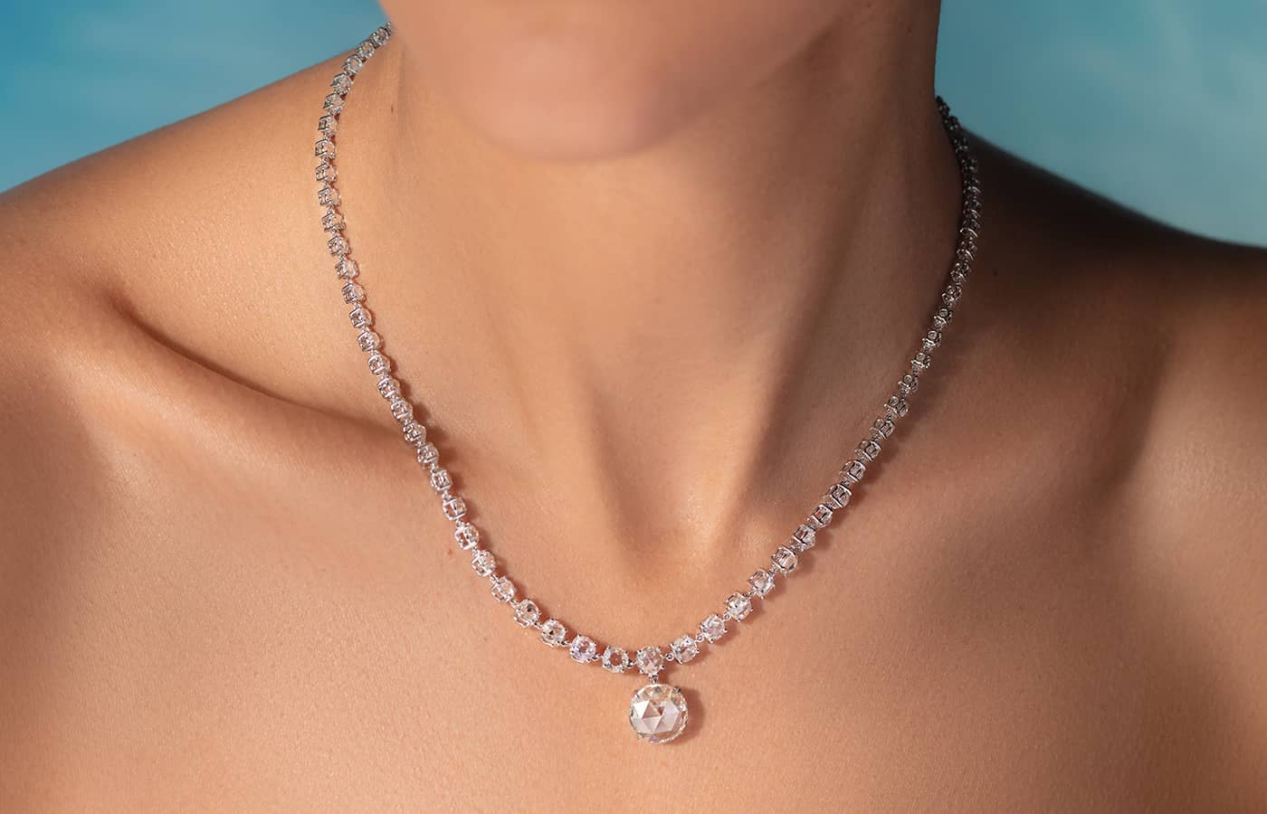  Diamond necklace by Alok Lodha