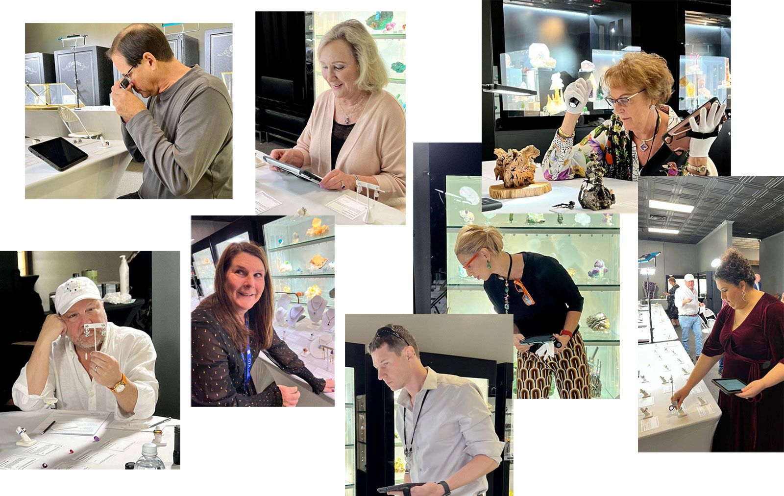 The judges of the AGTA Spectrum and Cutting Edge Awards™ 2022