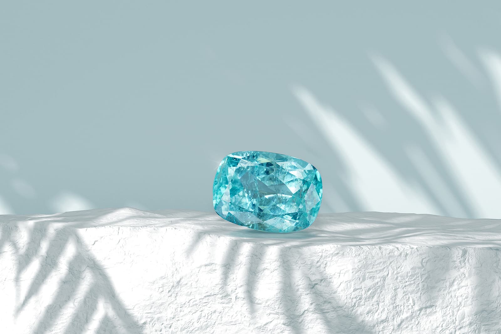 Gübelin Jewellery Grace of the Sea Anemone Paraiba tourmaline
