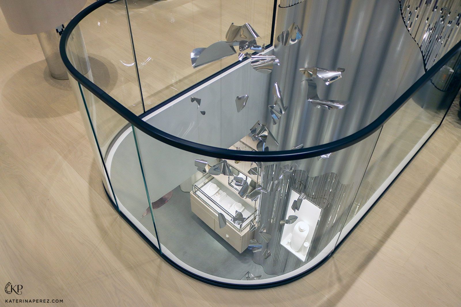  The store features an installation by the artist Felix Stumpf 