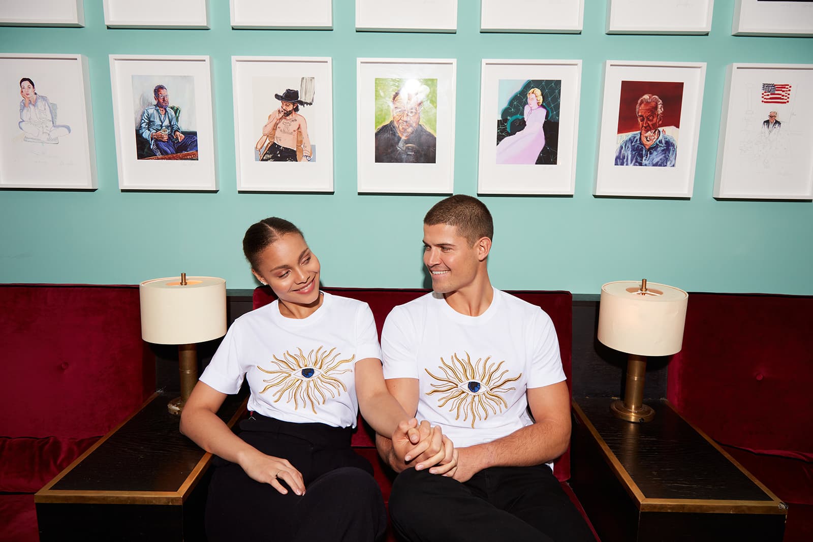  Hand-embroidered T-Shirts by Wings of Wisdom