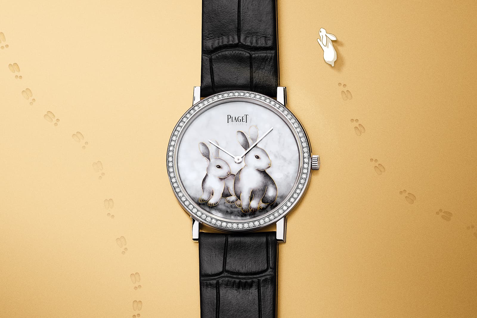 Piaget Altiplano Zodiac the year of the rabbit Chinese New Year watch in white gold