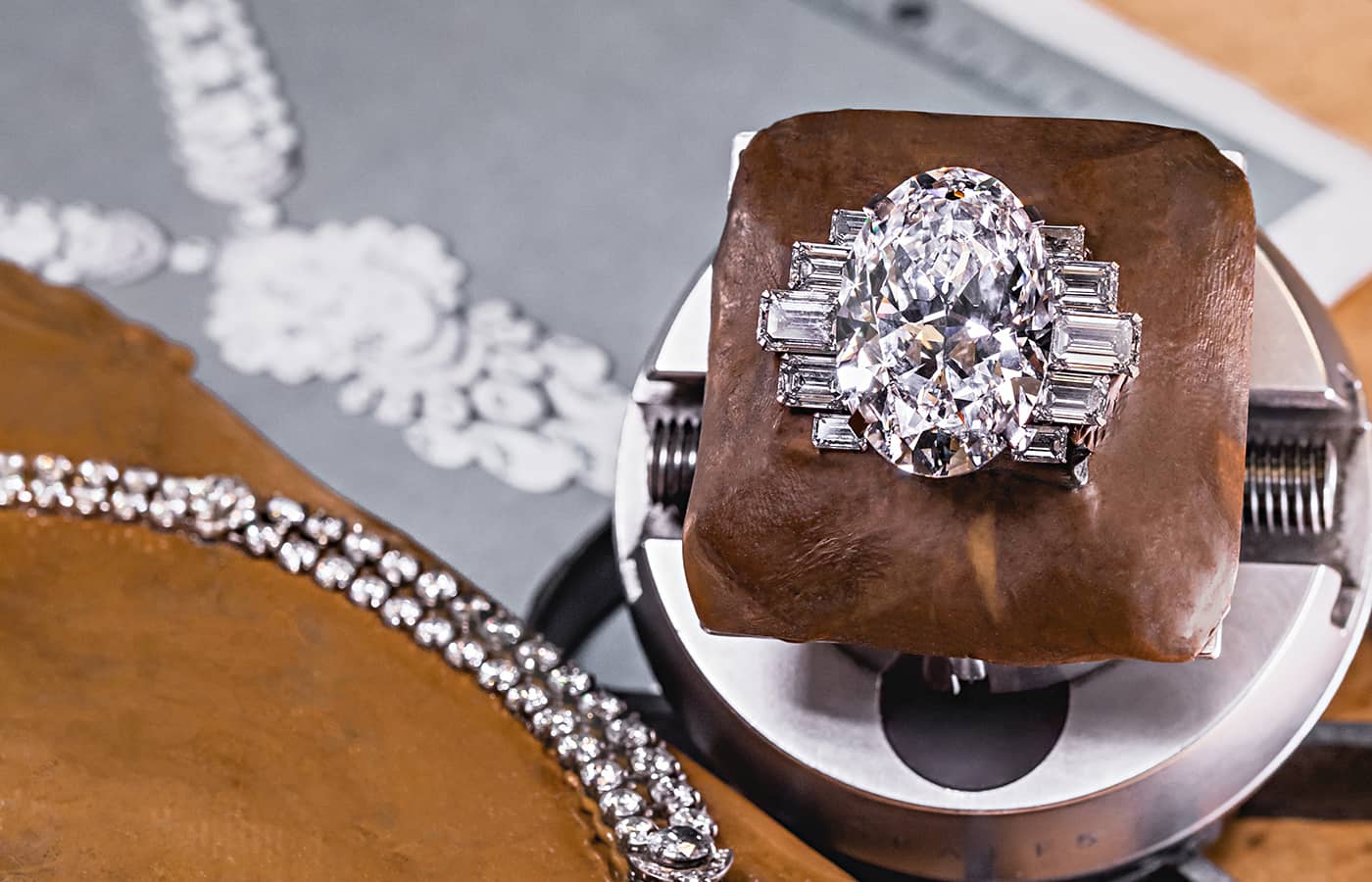  The 50 carat D Flawless stone was discovered in Lesotho, source of the majority of the largest gem-quality diamonds discovered this century