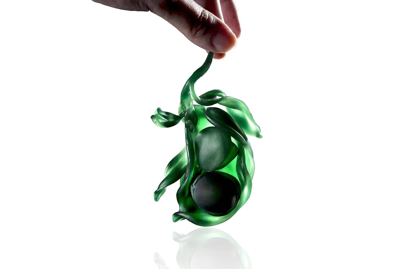  Wax model of the Cindy Chao The Art Jewel Cardamom brooch  from the Black Label Masterpieces High Jewellery collection