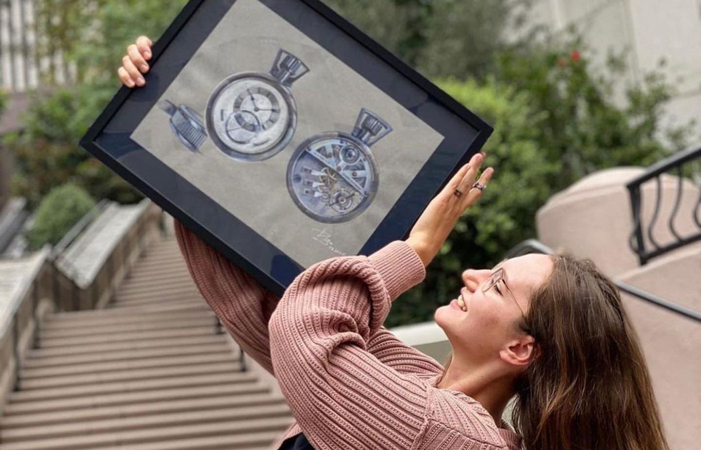 International Jewellery School student Dinara Akmaeva  showcases her concept artwork 