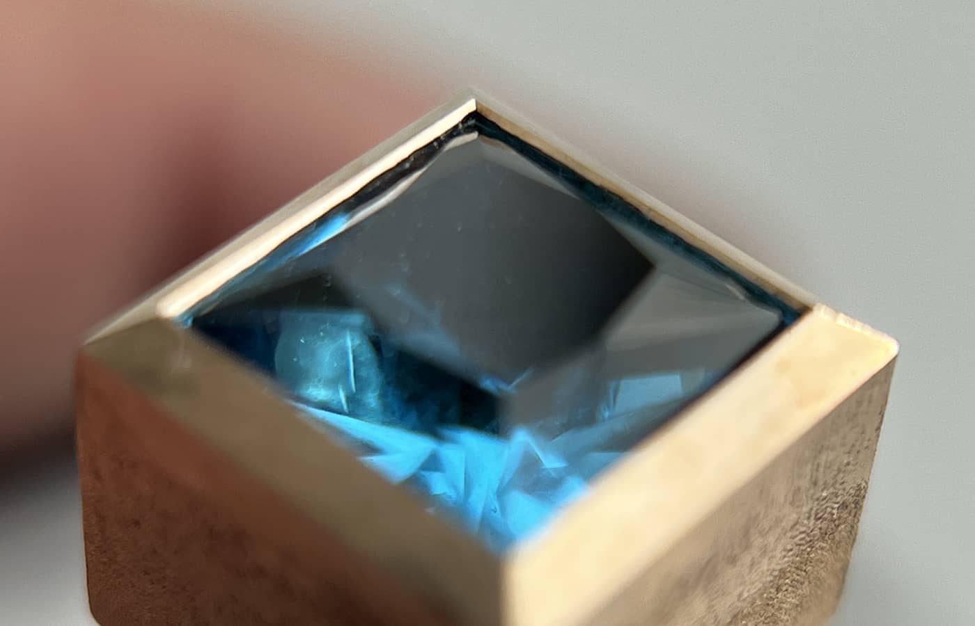  Meticulous gemstone setting is a part of the training at the International Jewellery School in St Petersburg