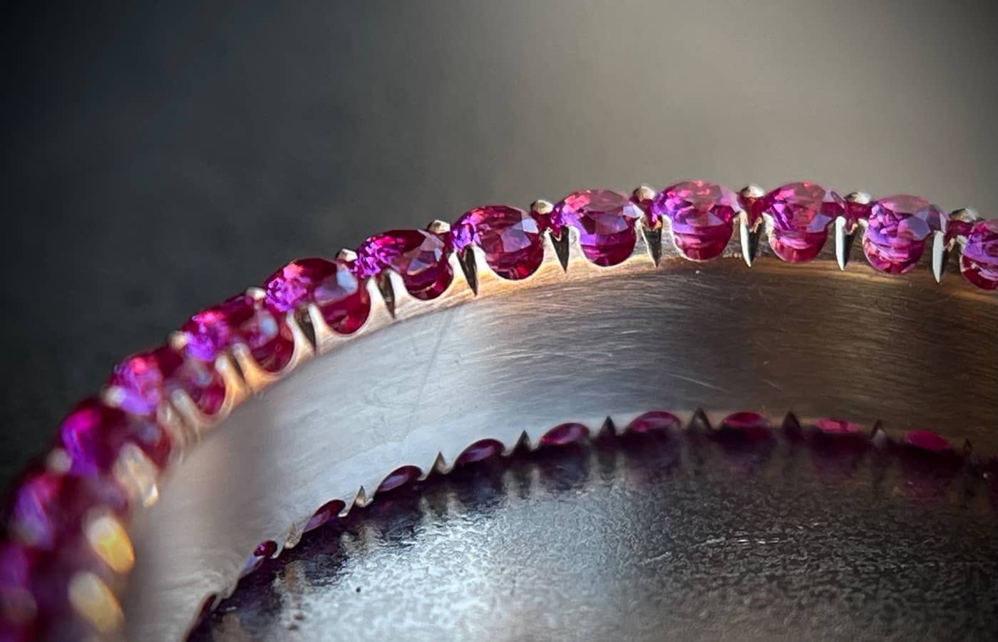 The International Jewellery School in St Petersburg specialises in gemstone setting techniques 