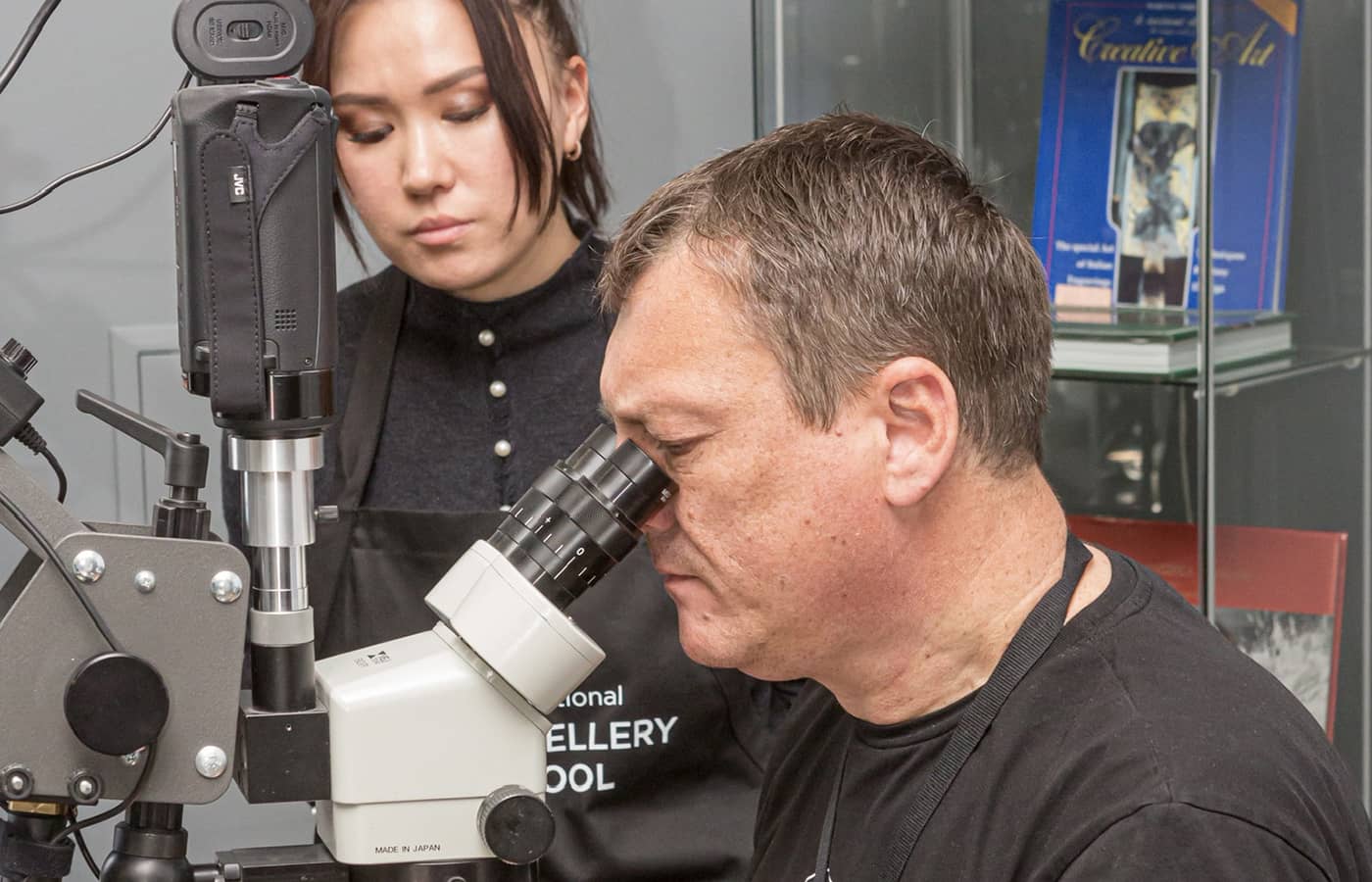  Students learn from experts in their fields at the International Jewellery School in St Petersburg