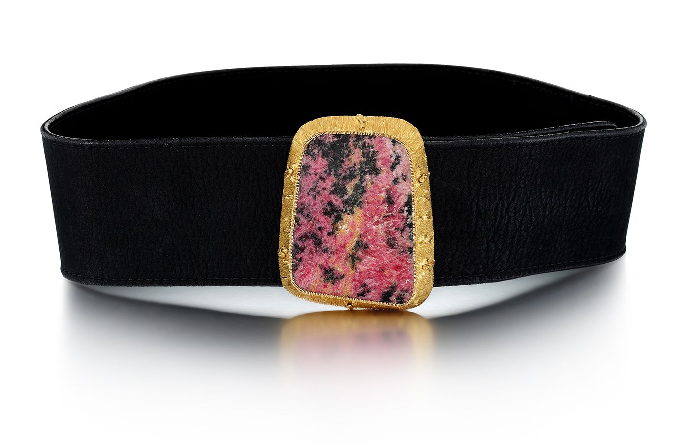  Rhodonite belt by Andrew Grima