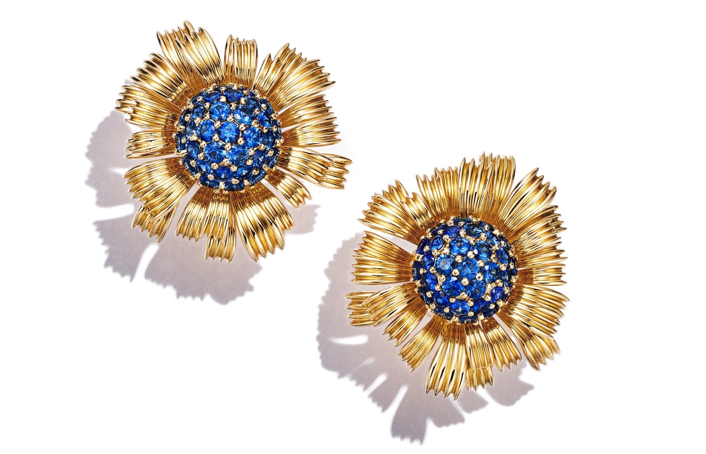  Tiffany & Co. earrings in gold, diamond and precious gemstones