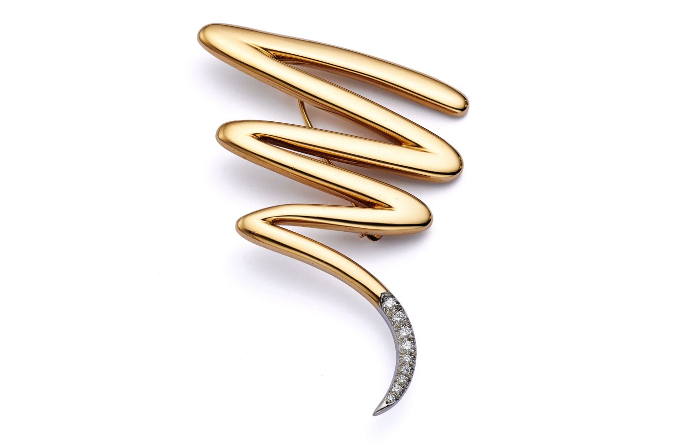  Paloma Picasso for Tiffany & Co. gold, white gold and diamond pendant