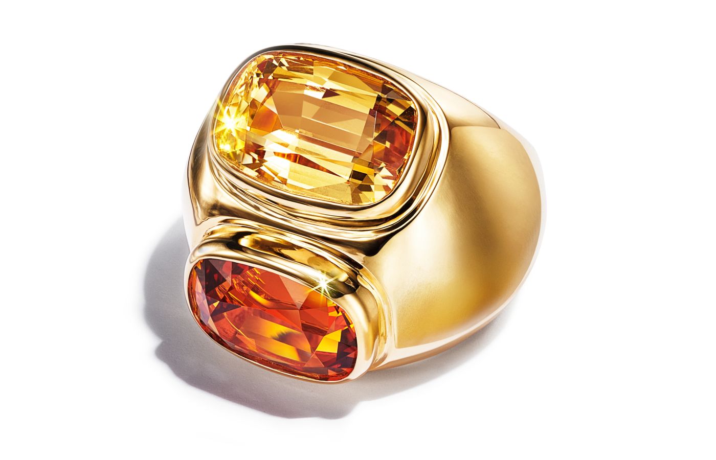  Paloma Picasso for Tiffany & Co. ring in gold and coloured gemstones