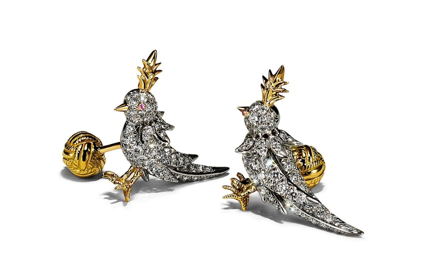  Tiffany & Co. earrings in gold and diamond