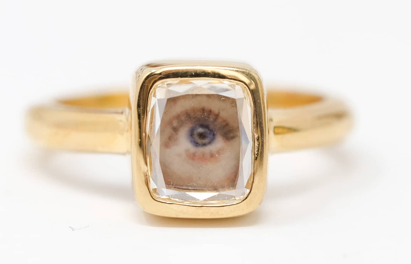  Kelty Pelechytik gold, enamel and diamond ring