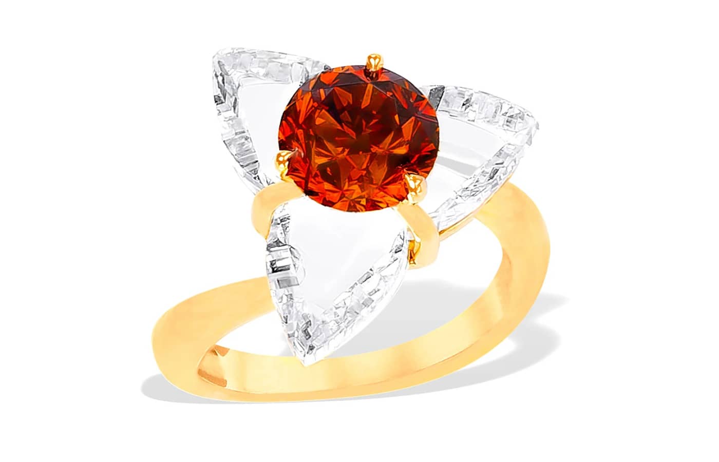  Boghossian gold, ruby and diamond ring