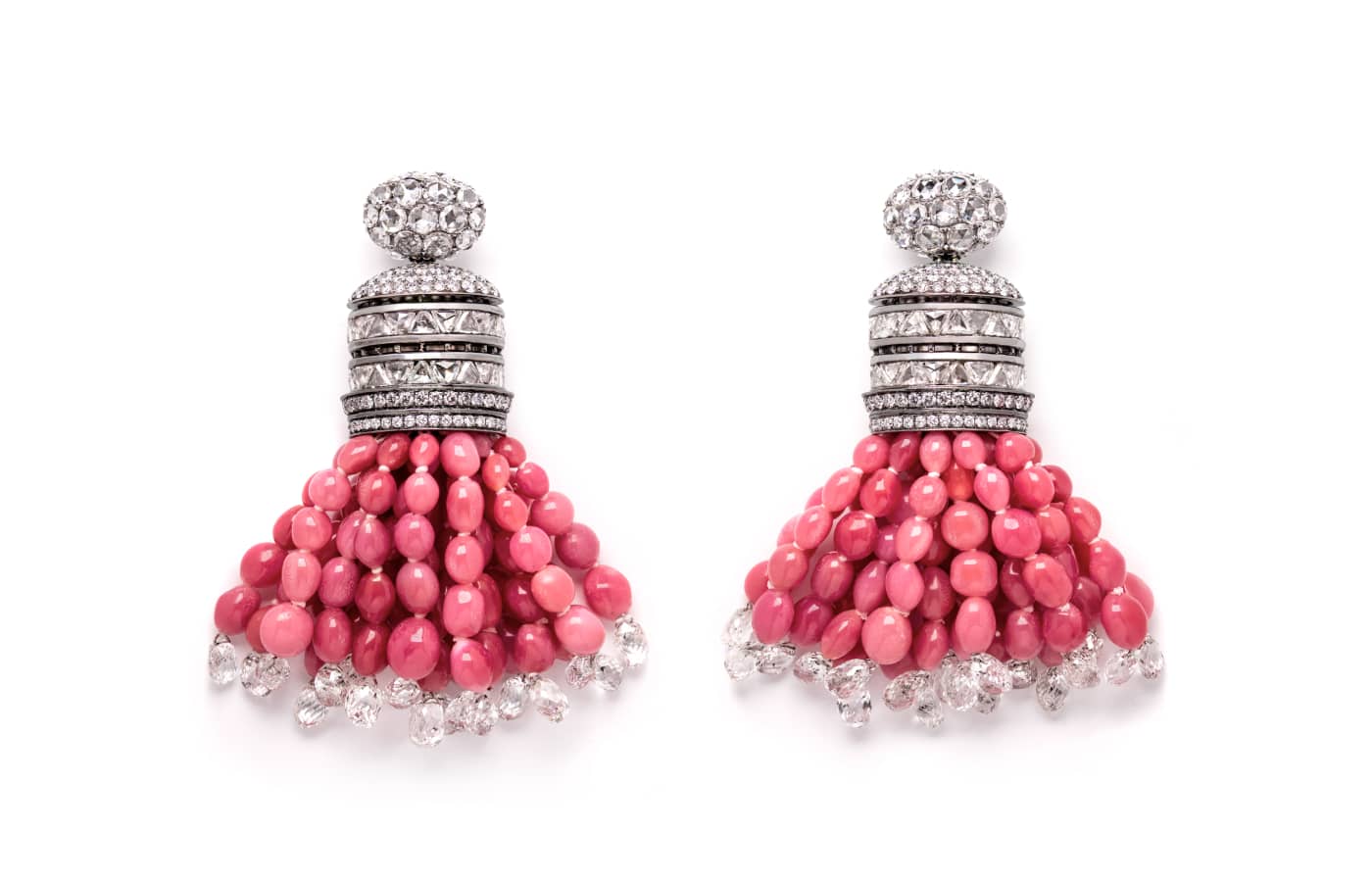  Conch pearl and diamond earrings from the Perfect Pearl collection by new Haute Jewels Geneva exhibitor for 2023, Karen Suen