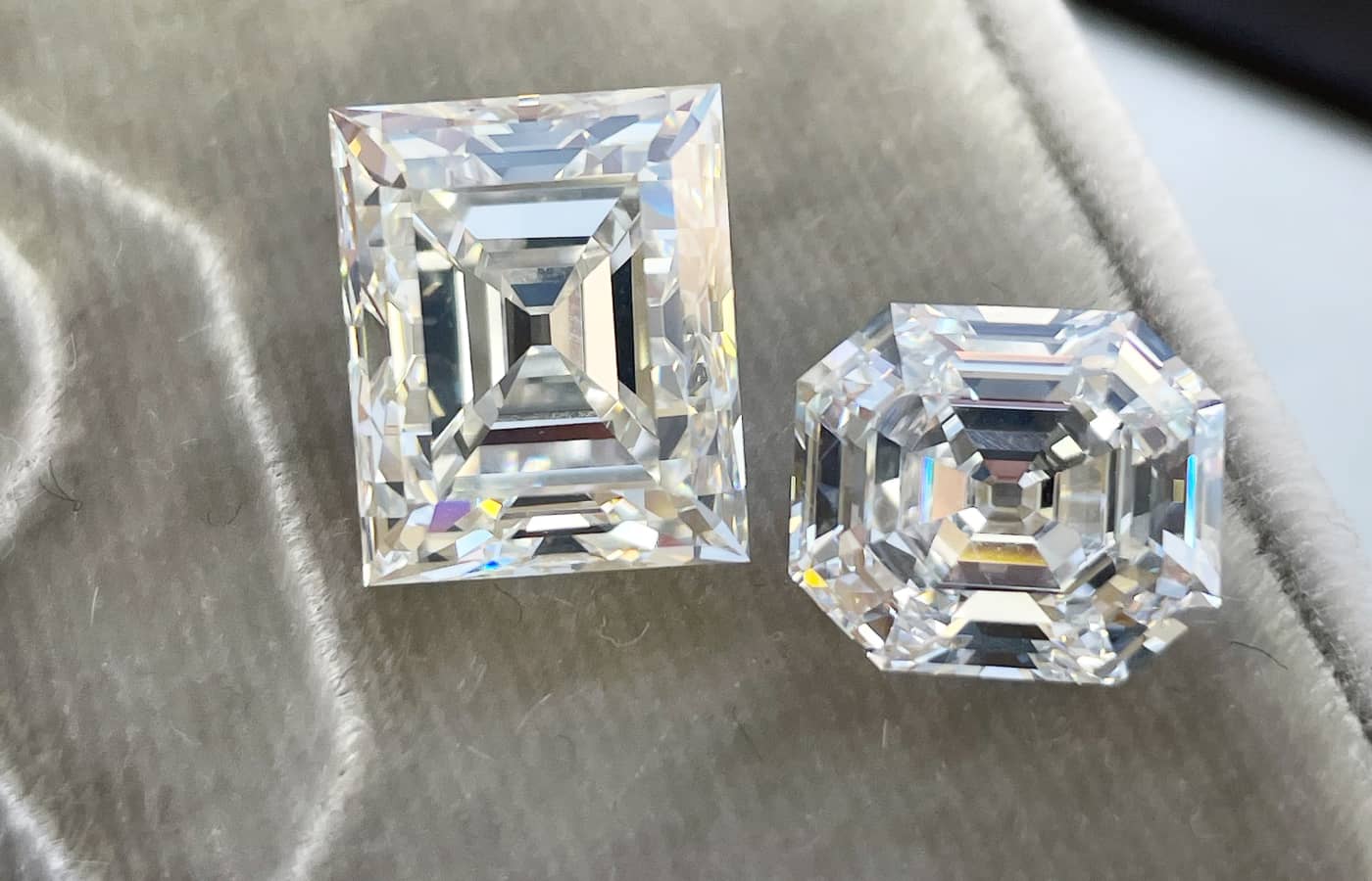 Natural diamonds ready for bespoke creations at IceRock Diamonds