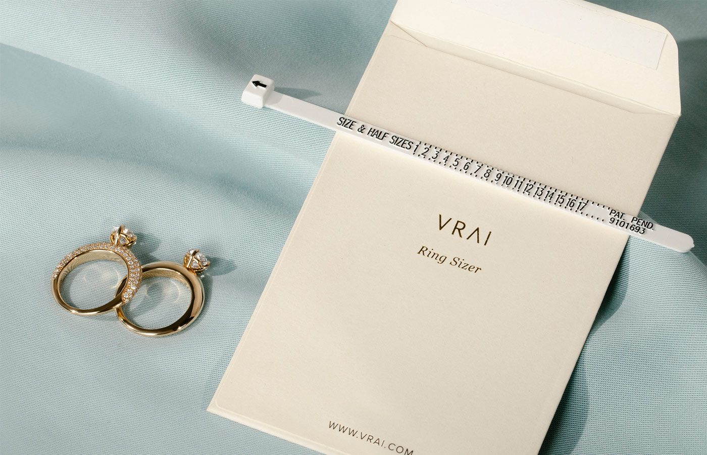  Laboratory-grown diamond rings by Vrai