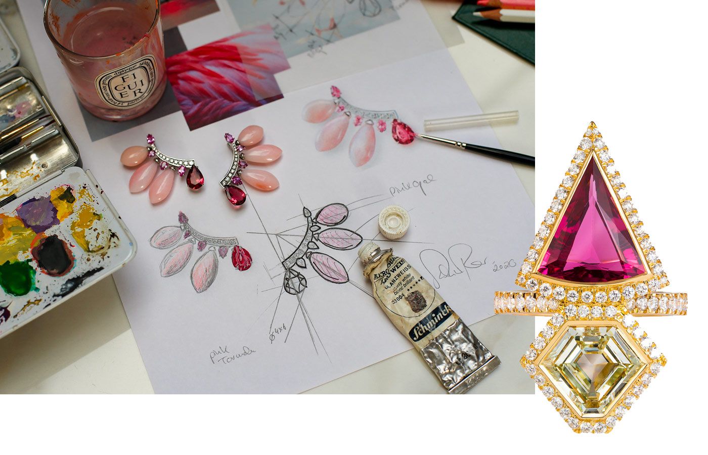 Bespoke pieces in the making by Sabine Roemer 