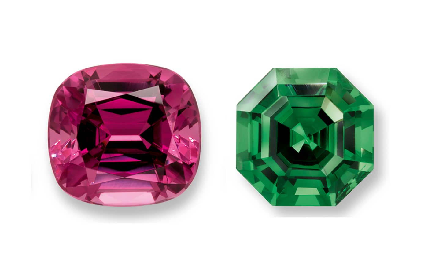 Gemhype spinel and tsavorite