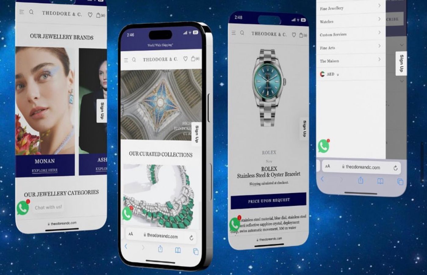 Theodore & C. is a digital marketplace luxury concierge service