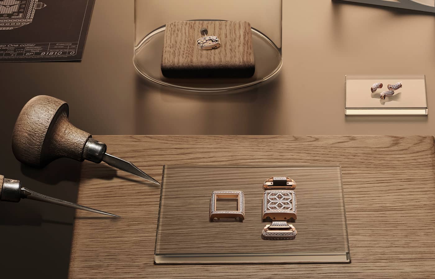  Making of the Jaeger-le-Coultre Reverso Secret Necklace watch