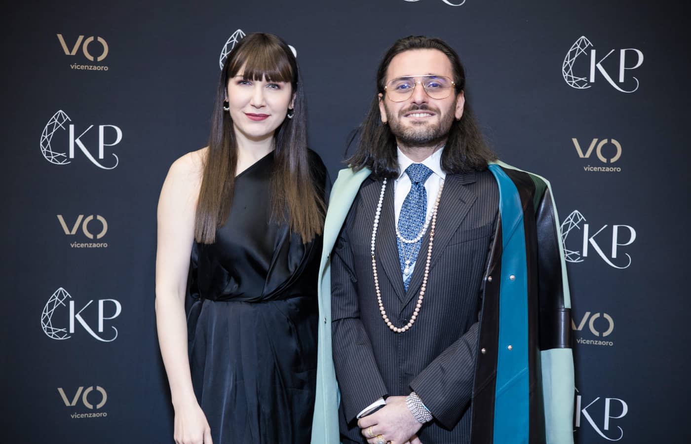  Katerina Perez with guests at Vicenzaoro in January 2023 to celebrate the 10th anniversary of KaterinaPerez.com