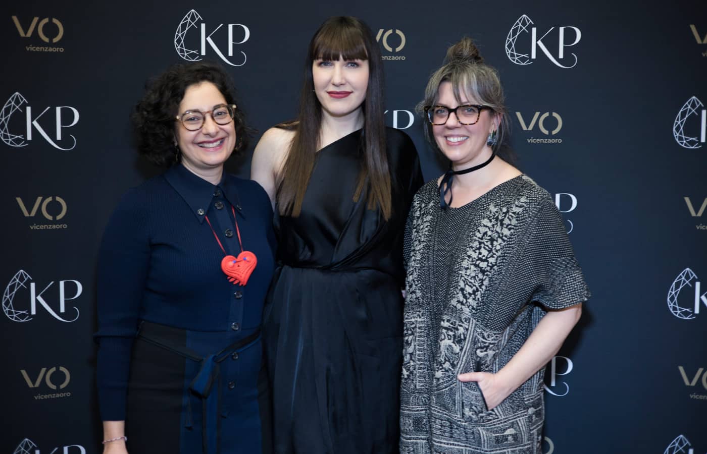  Katerina Perez with guests at Vicenzaoro in January 2023 to celebrate the 10th anniversary of KaterinaPerez.com