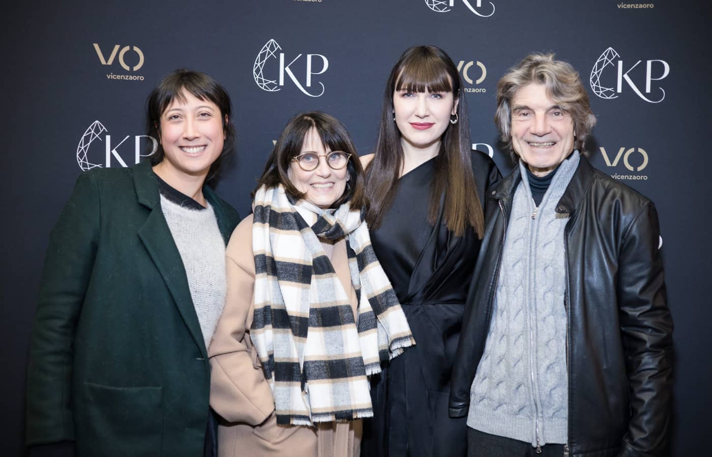  Katerina Perez with guests at Vicenzaoro in January 2023 to celebrate the 10th anniversary of KaterinaPerez.com