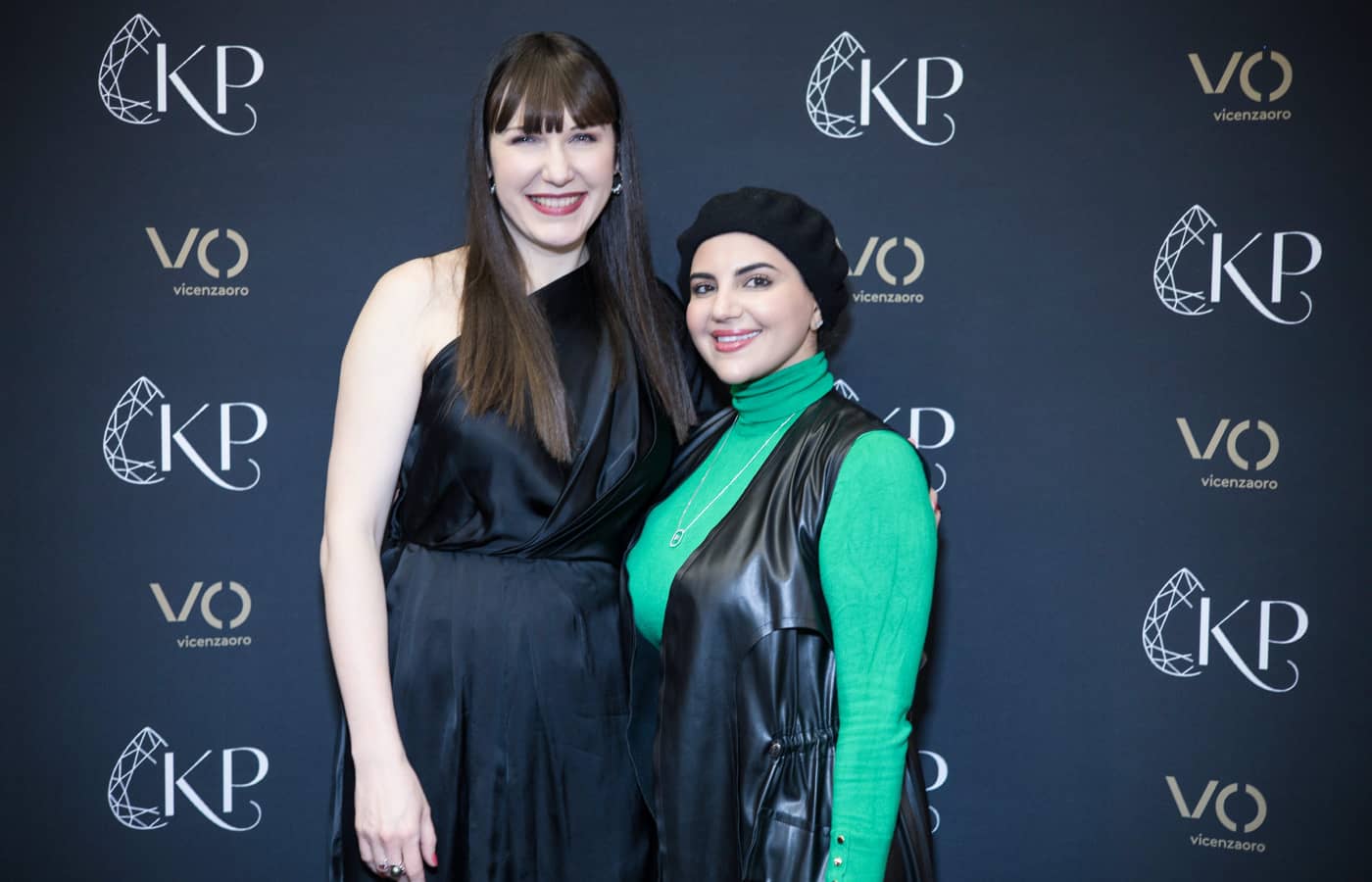  Katerina Perez with guests at Vicenzaoro in January 2023 to celebrate the 10th anniversary of KaterinaPerez.com