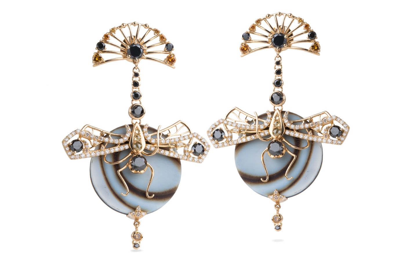 Bochic Dragonfly earrings