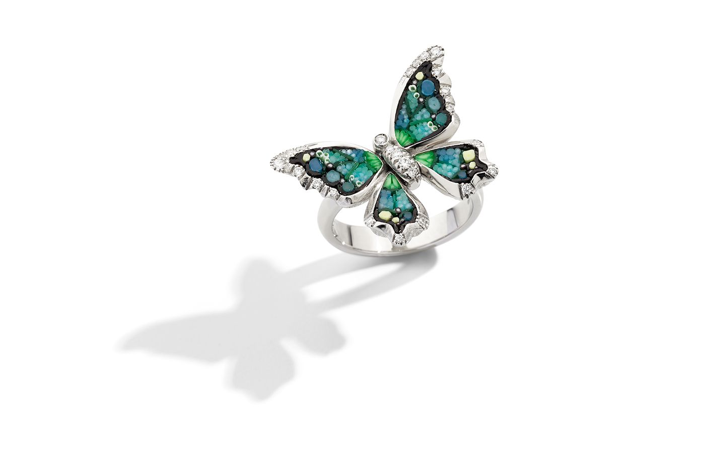  The Sicis Butterfly Romance Turquoise ring