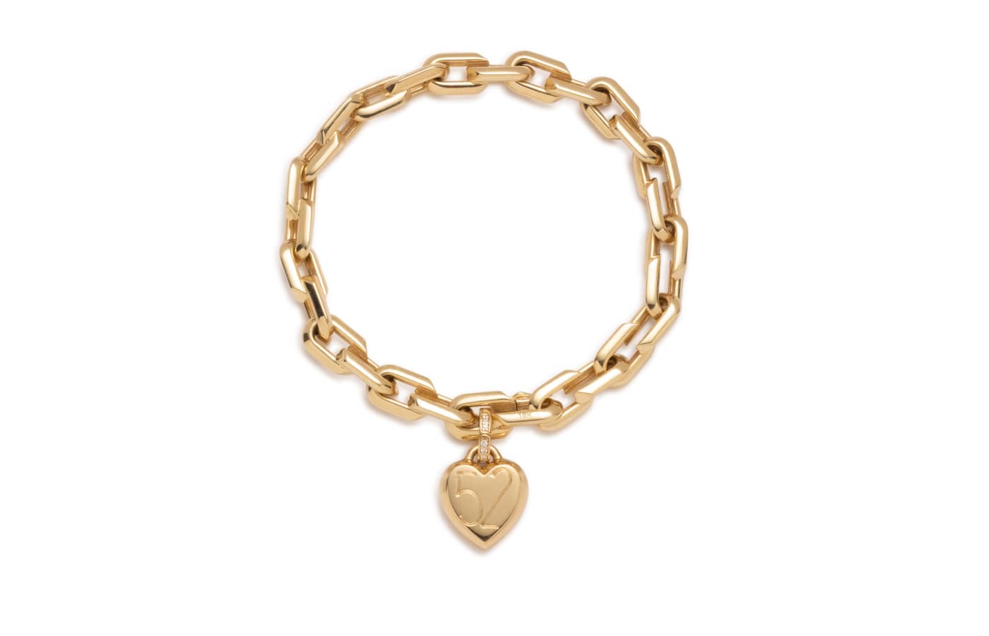 Foundrae gold charm bracelet