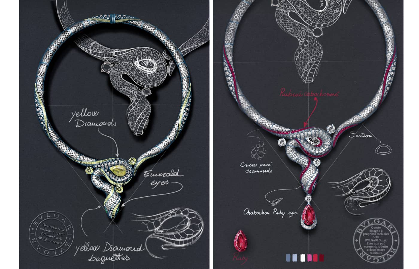 Bulgari serpenti high jewelry sales