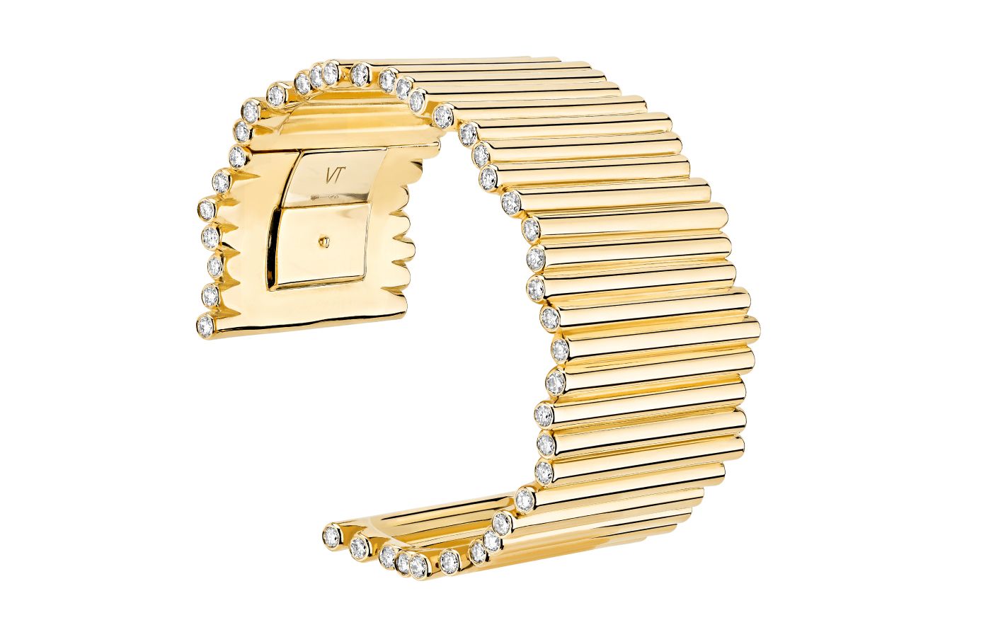  Viltier 18k gold and diamond bracelet - 'Best in Gold' 1st Place winner at the Couture Design Awards 2023