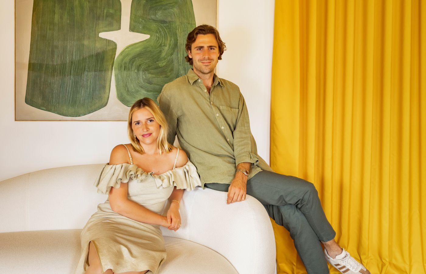 Jewellery designers Thomas Montier Leboucher and Iris de la Villardière from Maison Viltier
