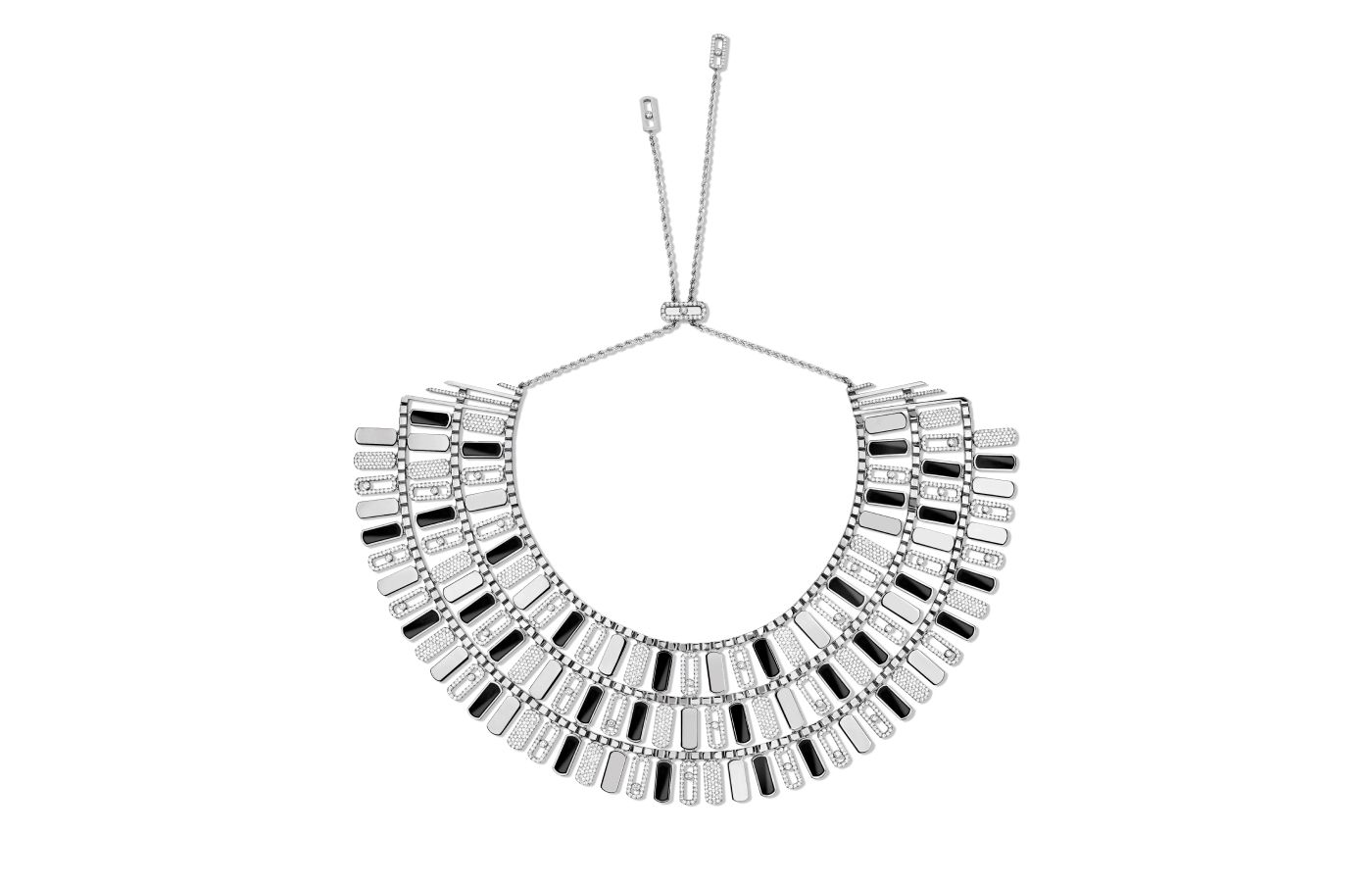  Messika diamond necklace - 'Best in Haute Couture' 2nd Place winner at the Couture Design Awards 2023